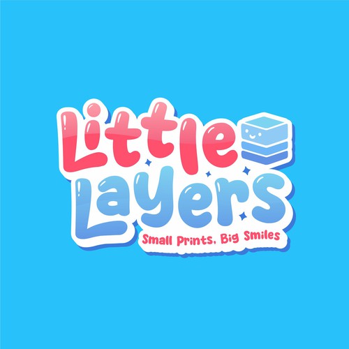 Design a playful and creative logo for a kids’ 3D printing company Design by viqisetiadi11