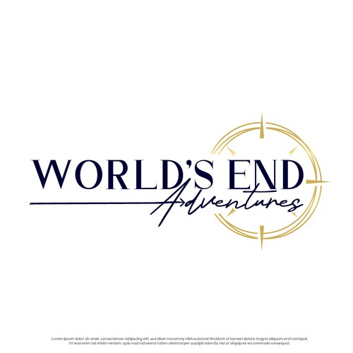 Design a travel agency logo that blends adventure and luxury Design by ChemcoRD