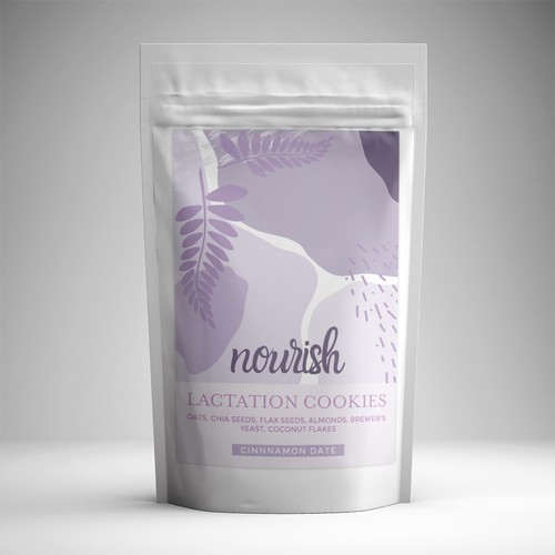 Design feminine, elegant, clean labels for Lactation Products Design by interaksi