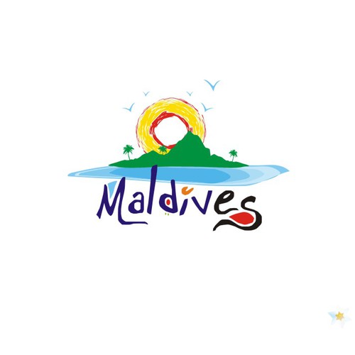 logo for Maldives Diseño de ElehanWaeAnjingTeh..