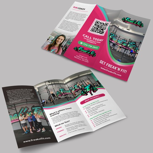 Gym Brochure Diseño de Dzhafir