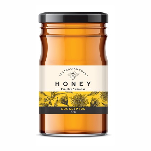 Australian Honey Jar Design von Darka V