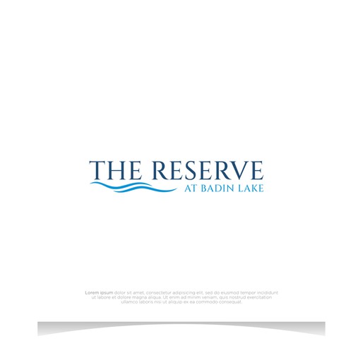"Reserve on Badin" winning Logo design