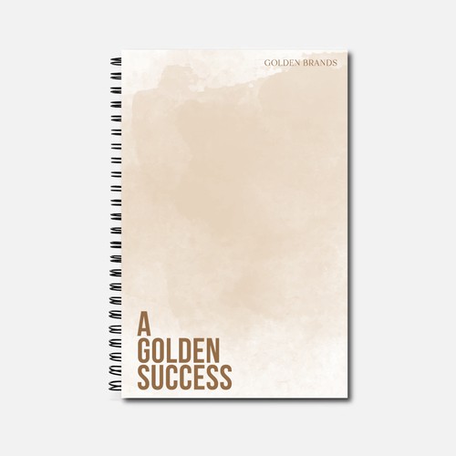 Inspirational Notebook Design for Networking Events for Business Owners Diseño de QPR