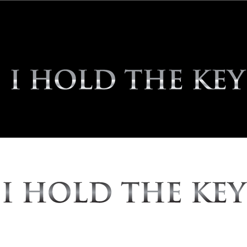 Create a winning logo for I Hold The Key Design by pretygirl