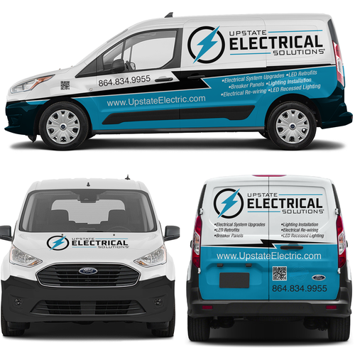 Upstate Electrical Wrap Design by theANUNGs