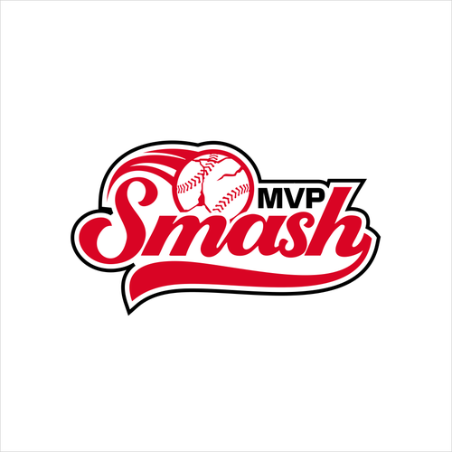 MVP Smash Softball Design by Veronica Barnard