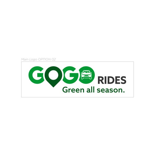 Diseño de Go Go Rides Logo(s) de RaccoonDesigns®