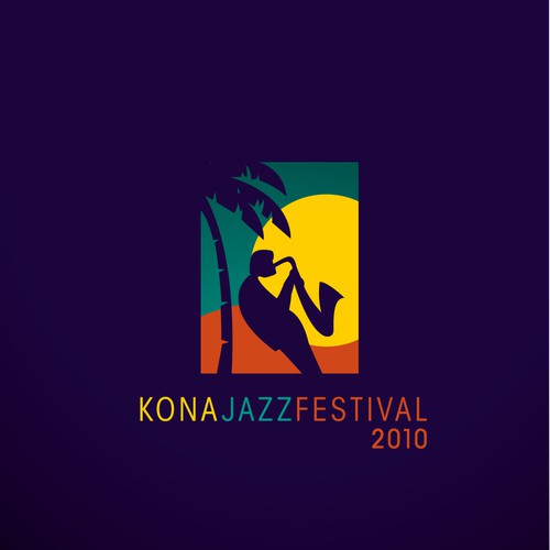 Logo for a Jazz Festival in Hawaii Réalisé par vebold