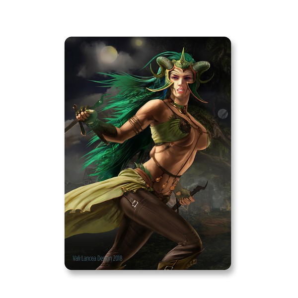 Fantasy card design