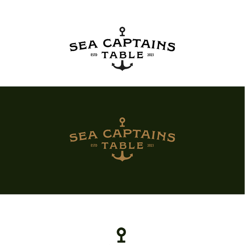 Sea Captain's Table Logo Design Design by Mich van D