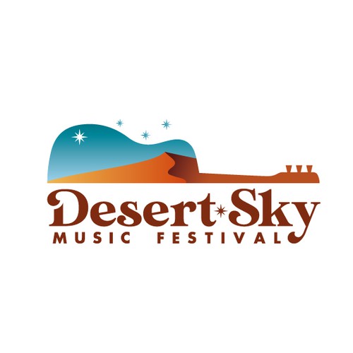 Desert Sky Music Festival Design by David Hermocilla