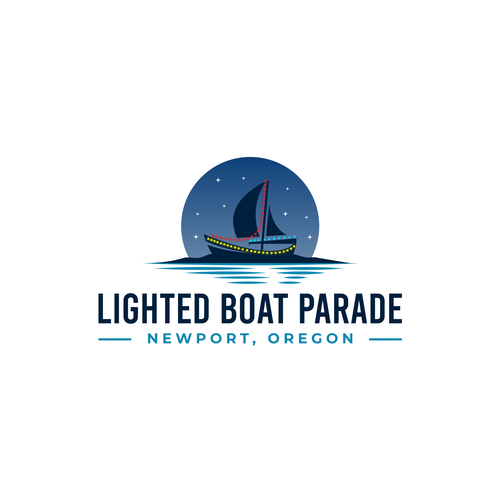 Newport Lighted Boat Parade Design by 7Overlay