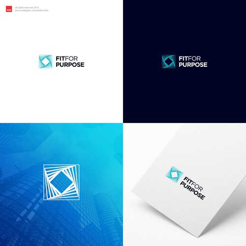 Design a bold, modern logo for Africa-focused, evidence-based strategic advisory firm Design por KVA