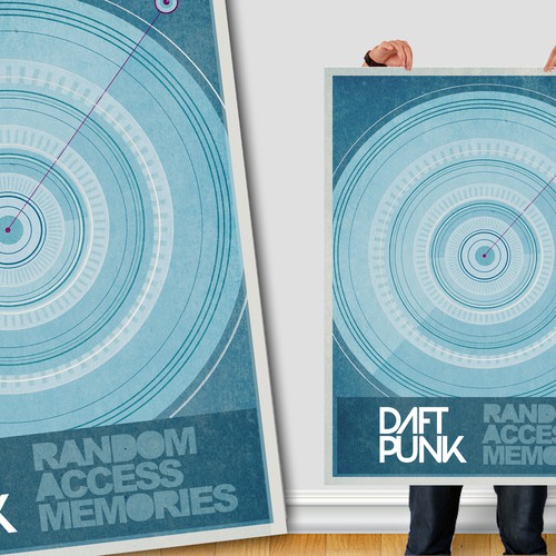 99designs community contest: create a Daft Punk concert poster Design by LogoLit