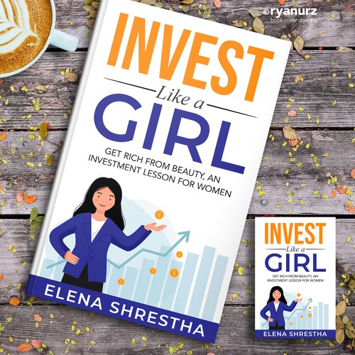 Book Cover for Teaching Girls to Invest Design by ryanurz