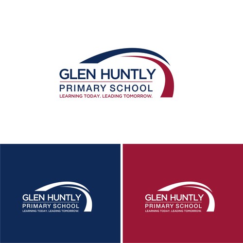 Designs glen huntly primary school logo design logo brand