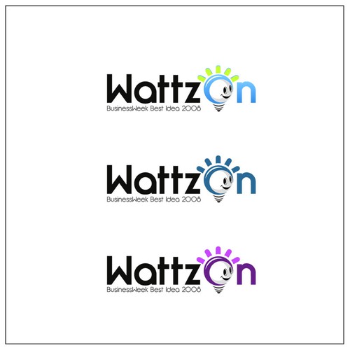 Help WattzOn (BusinessWeek Best Idea 2008) with a new logo Design by staticdesign