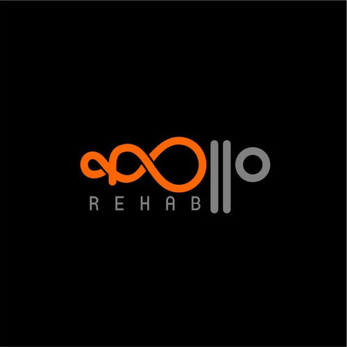 Powerful logo for those recovering from an injury Design by Laahir