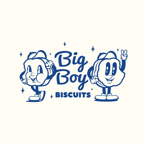 Modern logo for a southern Biscuit restaurant Design by Mararti