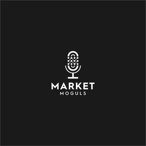 Minimalistic day trading podcast logo Design by Z/V