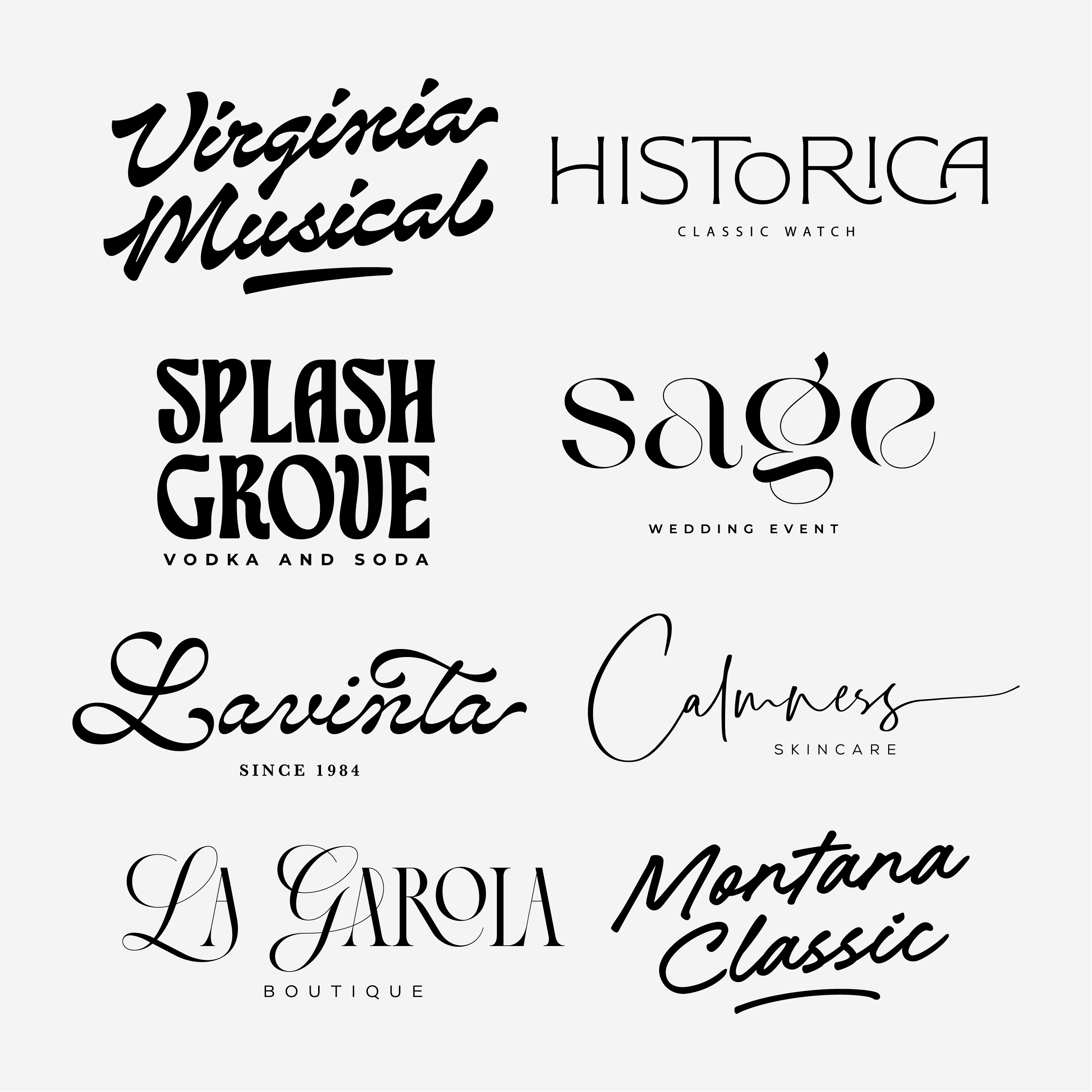 Fonts Logos Free Fonts Logo Ideas Design Templates