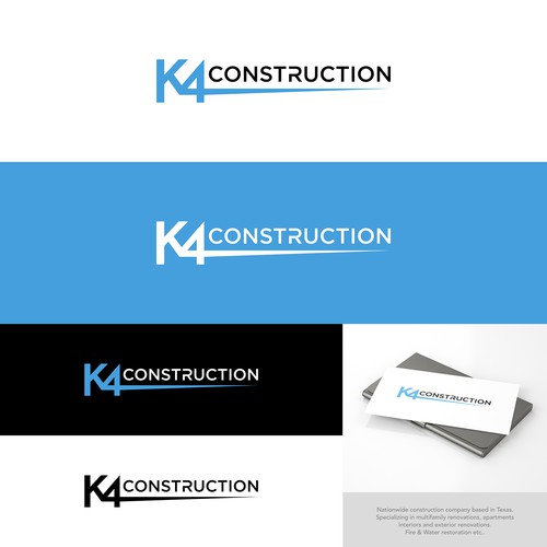 Designs | Modern clean design for new nationwide construction company ...