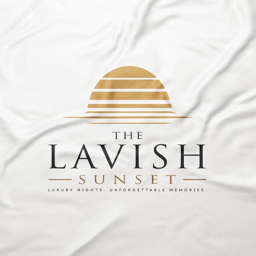"Luxury Logo Design for The Lavish Sunset Outdoor Lifestyle Brand" winning Logo & business card