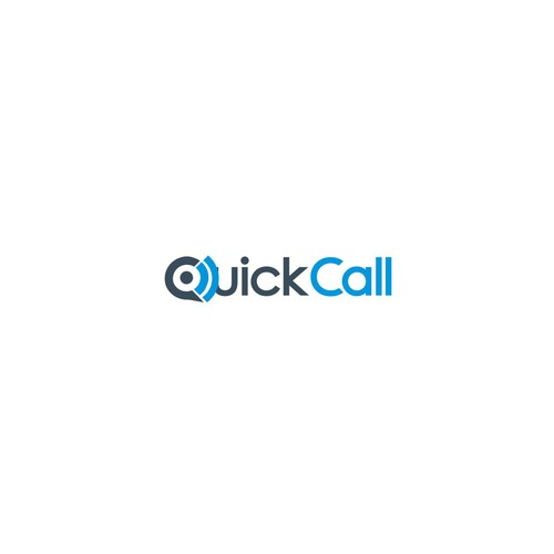 Quick Call needs Quick Logos. Create a powerful logo for a new telecom. Design by Thunderboi