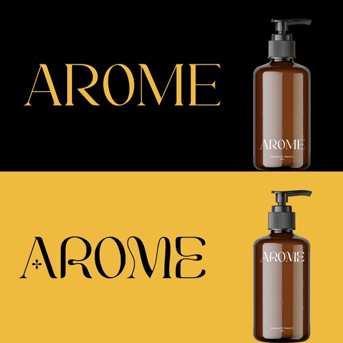 Arome - Designer Hand Soap & Lotion Logo Design by FAdzign