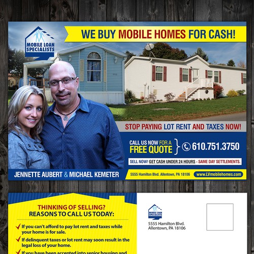 Mobile Loan Specialists needs a new postcard, flyer or print Ontwerp door charlim888