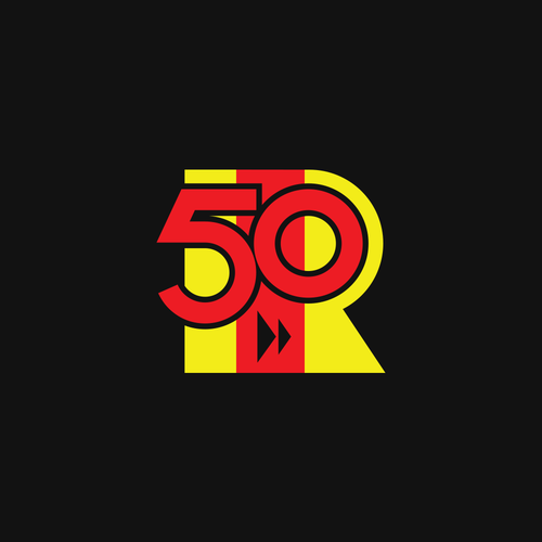 The R50 logo-ontwerp door A r s l a n