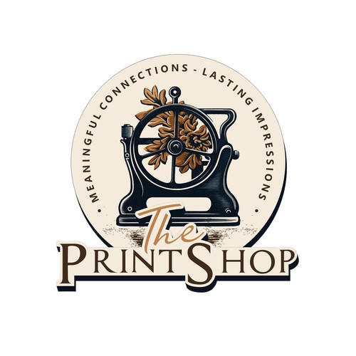 Reviving An Old Print Shop Design by DesinNIK