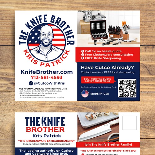 Postcard, flyer or print contest entry by MotivatedDesign