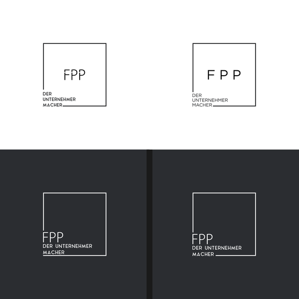 Diseño de oscar@sis titulado "clean and modern logo for FPP (Der Unternehmer Macher) bussines and consulting"