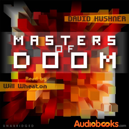 Design the "Masters of Doom" book cover for Audiobooks.com Diseño de Christian Alban