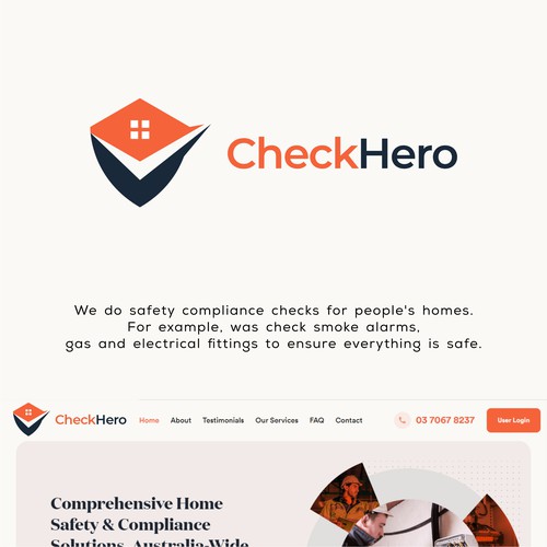 Design Logo for Home Safety Compliance Company! di Not Found'