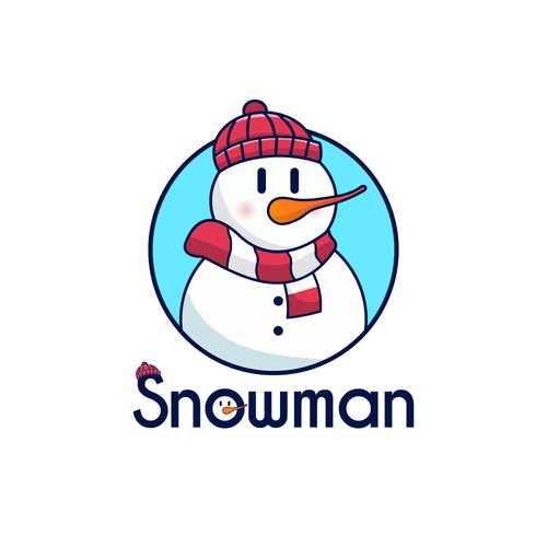 Logo and Brand Identity with a Snowman for a new digital currency Design by TheWilson