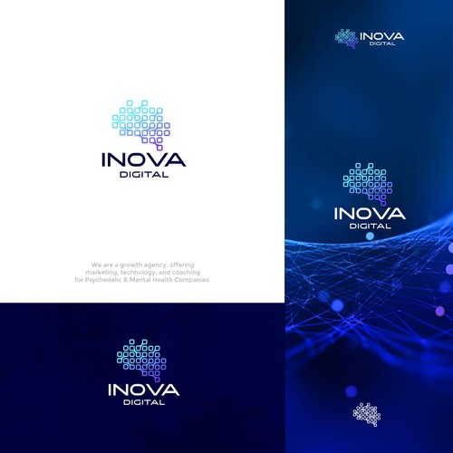 Inova Digital Brand Design Design by chilibrand