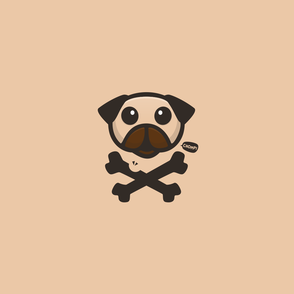 Design réalisé par vionaArt et intitulé "Republic of Woof"