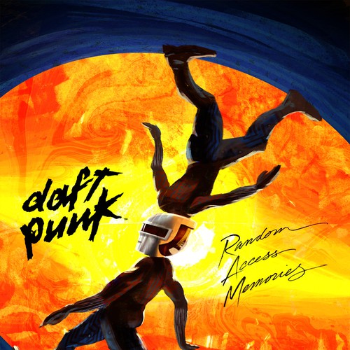 Design 99designs community contest: create a Daft Punk concert poster por Id3aMan