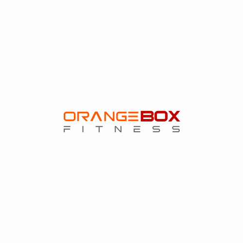 New Orange Box Fitness Logo Design by milstumil