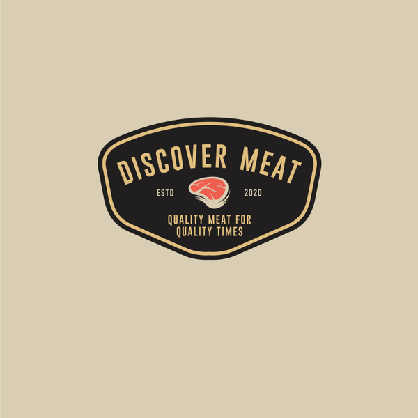 Design by oky_wawi titled "DISCOVER MEAT"