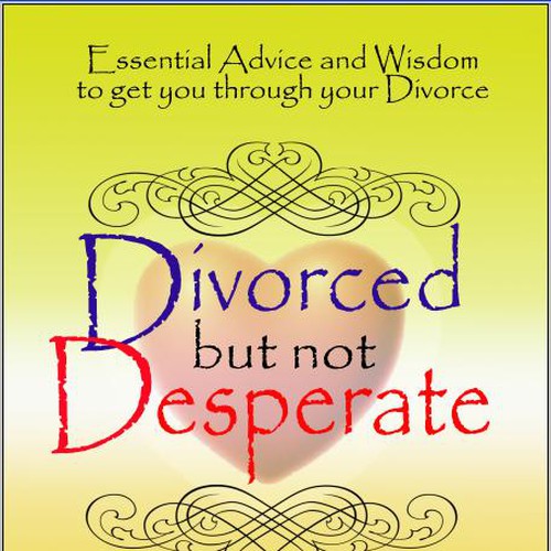 book or magazine cover for Divorced But Not Desperate Design by Arrowdesigns