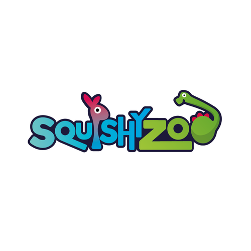 Create a fun new logo for squishy toys! Design by pixelcatclub