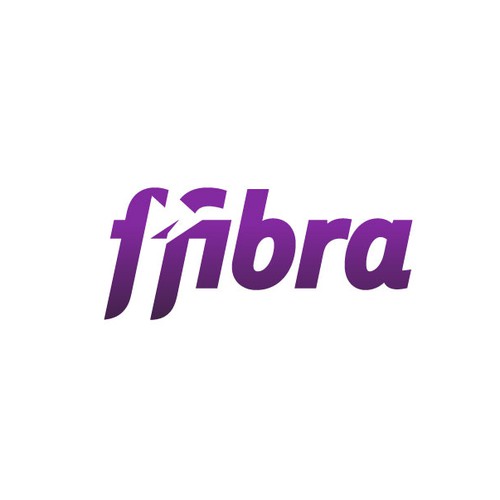 Logo for Fiber Internet Provider Diseño de IvanL