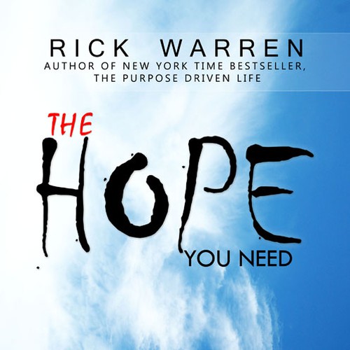 Design Rick Warren's New Book Cover Design by Mike-O