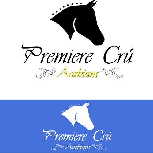 Premiere Crú Arabians Show Horse Logo