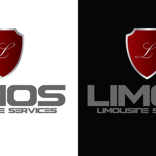 YOUR LUXURIOUS LOGO WITH A LUXURIOUS LIMOUSINE SERVICES Design by vr750