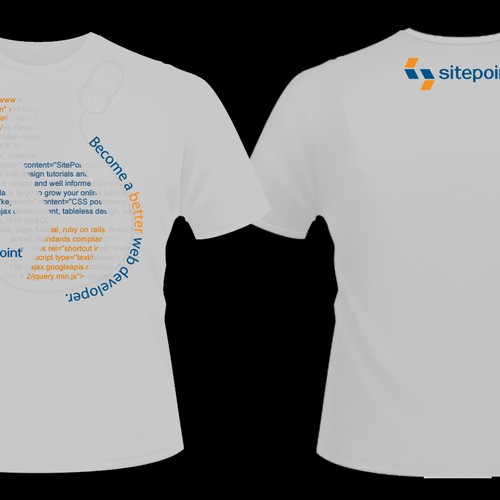 SitePoint needs a new official t-shirt Design by choisen